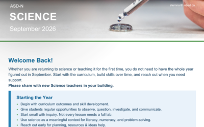 Sept 2026 ASD-N Science Newsletter